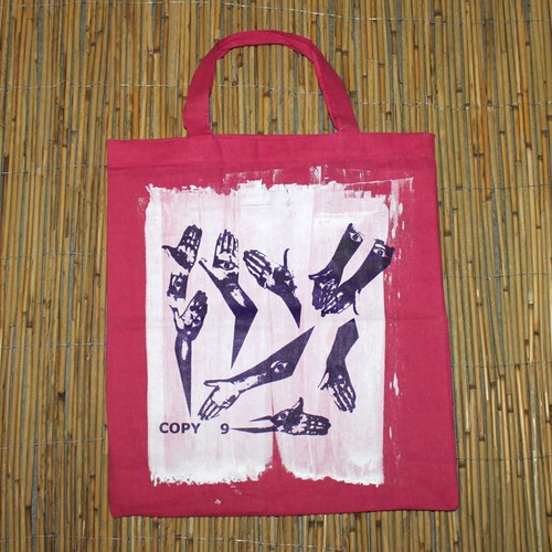 Borsa tessuto hands 2 - tessuto,