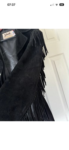 Vintage schott nyc fringe - vintage,