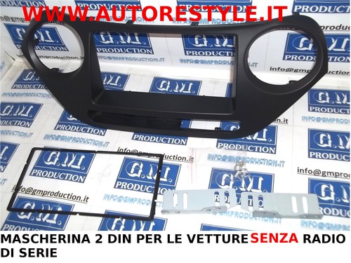 Mascherina autoradio monitor