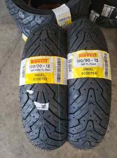 Coppia 110/90-13 56P 130/70-13 63P PIRELLI ANGEL SCOOTER DOT2024