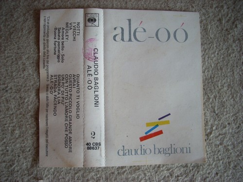 Claudio baglioni ale - -, ale'-oo'