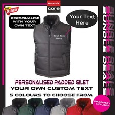 Gilet imbottito personalizzato - gilet,