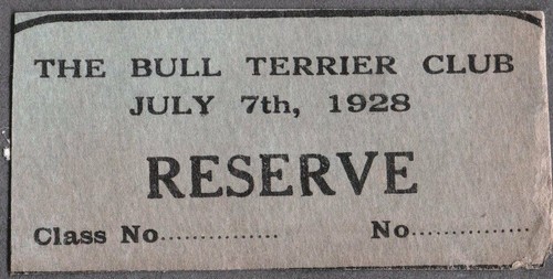 Vintage 1928 old bulldog - vintage,