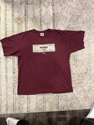 Shirt vintage borgogna - borgogna, hard
