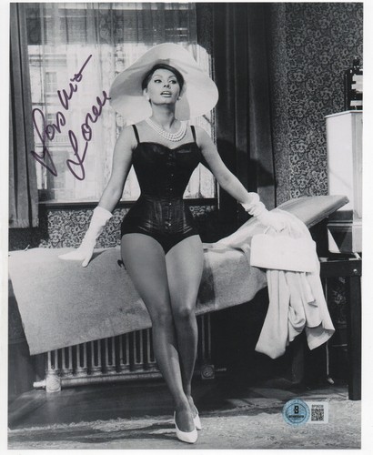 Sophia loren foto autografata - sophia,