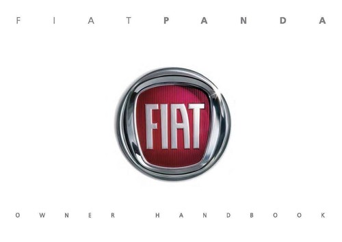 Manuale proprietari fiat panda - manuale,