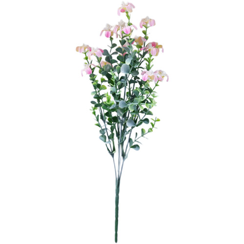 Tessuto seta fiori finto
