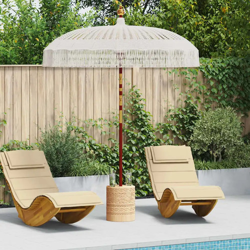 Parasol macramè crema - in,