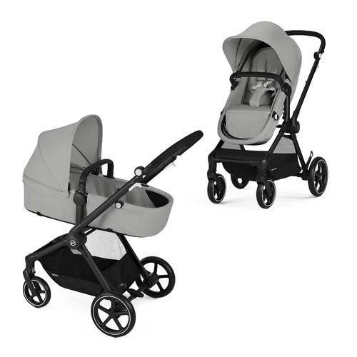 Eos stroller black - 2-in-1,