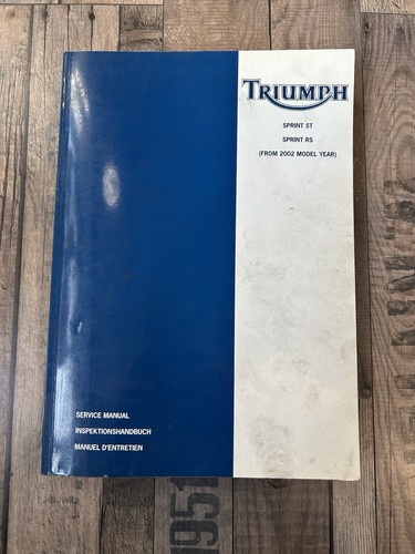 Manuale officina triumph - manuale,