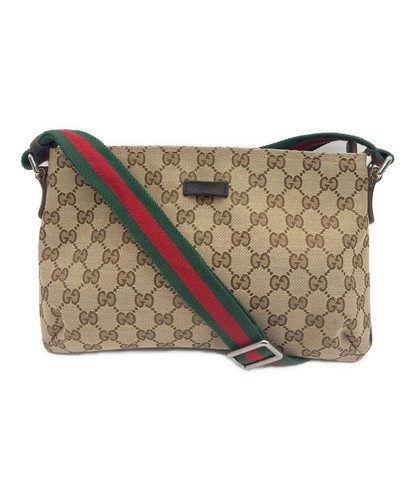 Borsa tracolla gucci tela - a,