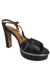 Scarpa Con Tacco 12 Vera Pelle