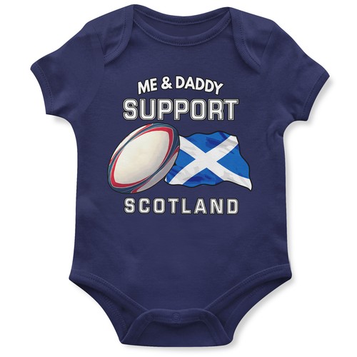Daddy supporto scozia - me,