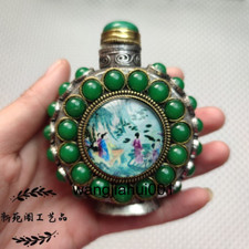 Antica bottiglia da tabacco in