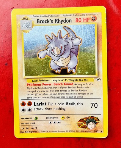 Lotto carte pokemon brock - lotto,