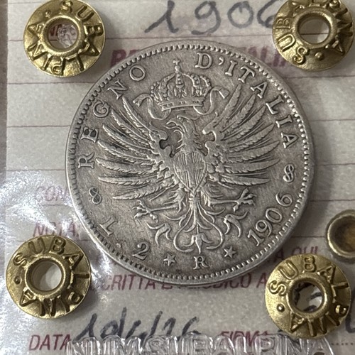 Moneta regno italia lire - moneta, 2