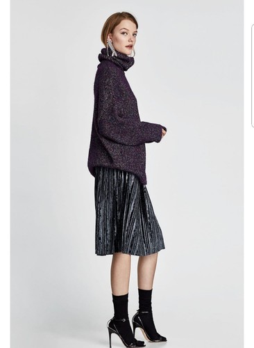 Zara gonna velluto - in,