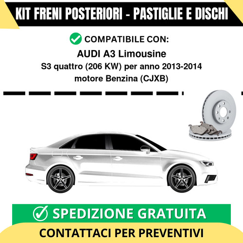 Kit freni posteriori - kit, per