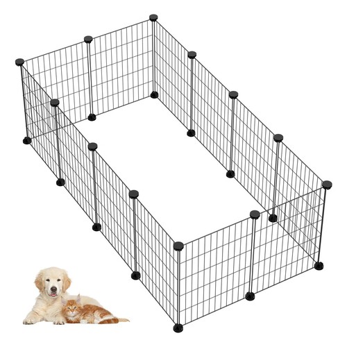 Recinto per cani metallo 12 - recinto,