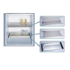 Scolapiatti Inox Cm 86 Set 3