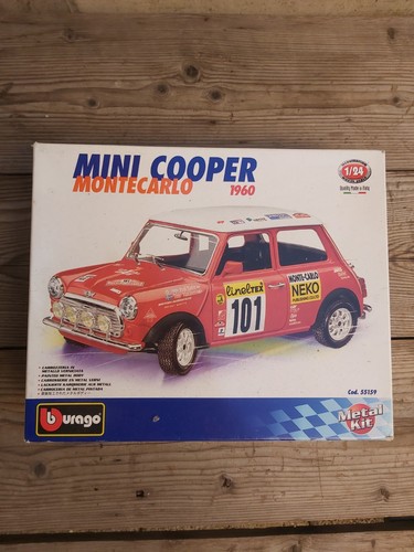 Burago mini cooper kit - 1,
