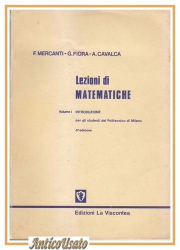 Lezioni matematica volume i - matematica,