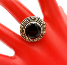ANELLO ONICE NERO IN STILE ETNICO