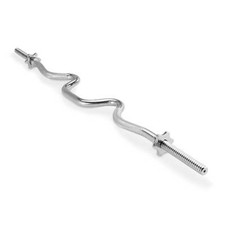 Marcy Solid Combo Curl Bar per