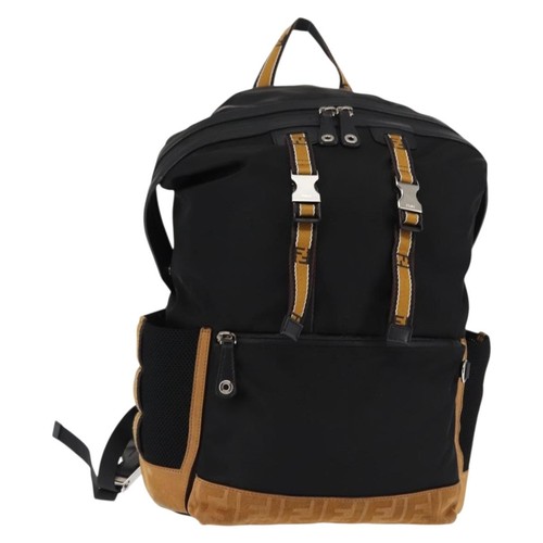Zaino fendi zucca tela - fendi, nero