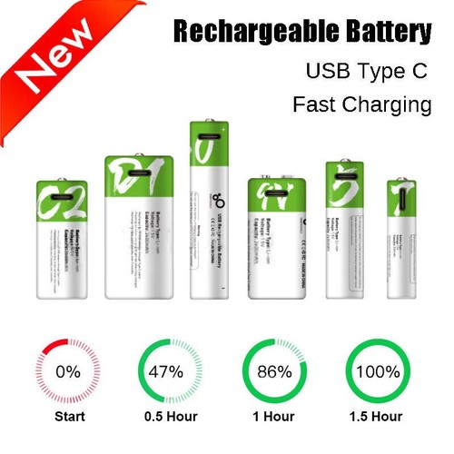Usb aaa d batteria - aaa,