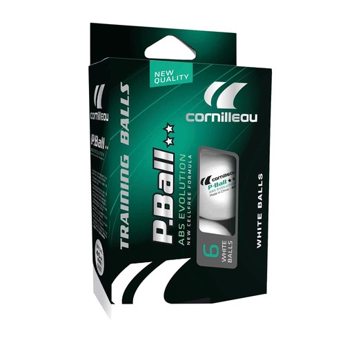 Cornilleau ball bianco - bianco, x6