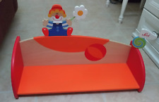 Mensola Pagliaccio SEVI 1831 legno massello cameretta bambini