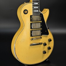 Gibson ML 1957 Les Paul Custom 3PU pesante invecchiato pesante bianco antico Stinger 741133