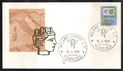 Fdc ala 1979 alti - 1979, lire