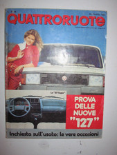 RIVISTA QUATTRORUOTE N° 314 DICEMBRE 1981-PROVE NUOVE 127-INCHIESTA USATO