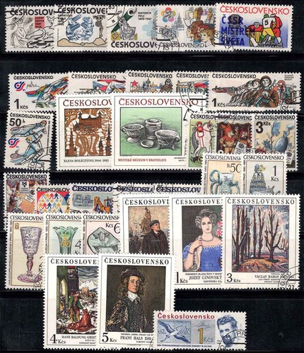 Cecoslovacchia 1985 usato 100 - 1985, 100%