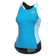 Pearl Izumi W Elite Pursuit Tri Tank, Atomic Blue/Aqua Blue, MediMedium