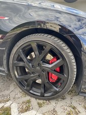 4 Cerchi Volkswagen golf 5 6 7 6r 7,5 8 passat 19 pollici Brescia Neri