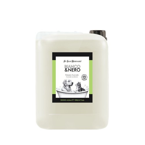 San bernard bianco nero - bianco, &