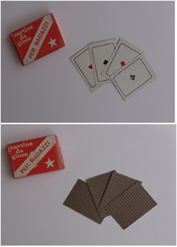 Mini carte gioco stella - mini,