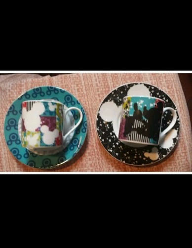 Set tazzine con piattino - tazzine,