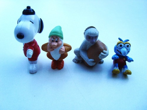Donald 4x personaggi - mc, donald's
