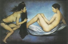 Cartolina mostra mario - di,