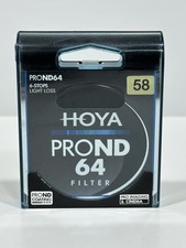 Filtro Hoya PRO ND 64 6 stops 58mm Light Loss