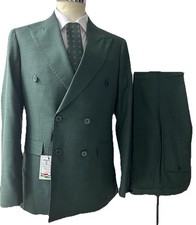 ABITO UOMO DOPPIOPETTO VERDE