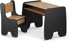 Tavolino Bambini Con Sedie | Elegante Tavolo Contenitore Con Comoda Sedia | Tavo