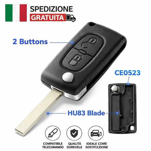 Cover guscio chiave ce0523 - chiave,