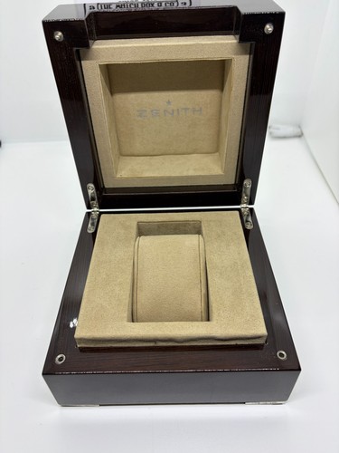 Zenith wooden watch box
