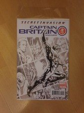 Secret Invasion Captain Britain e MI13 #1 terza stampa Marvel 