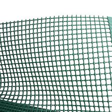 Rete in plastica per esterno h100 x L100 cm maglia 5x5 mm verde per recinzione 